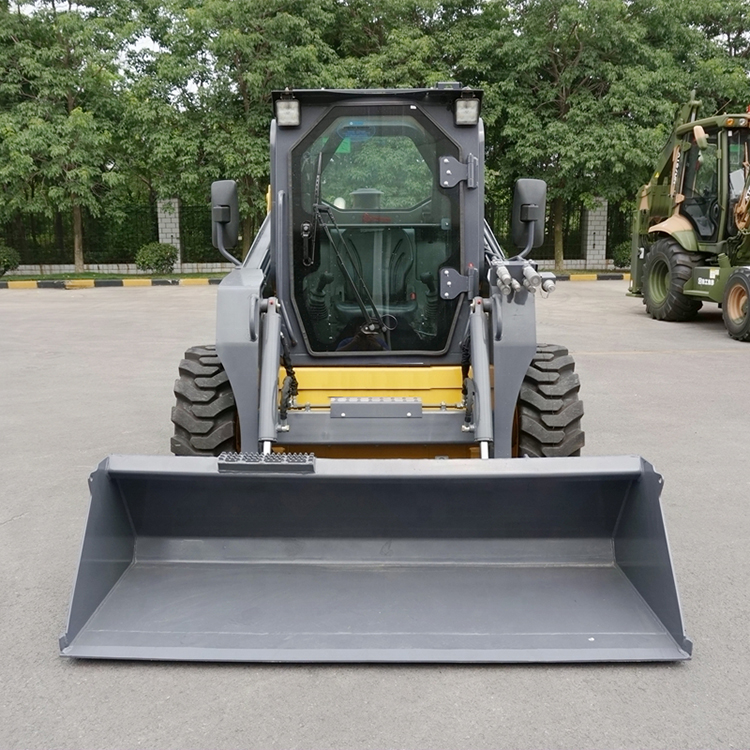 XCMG 1 ton mini skid steer loader XC760K Chinese new skidsteer loader